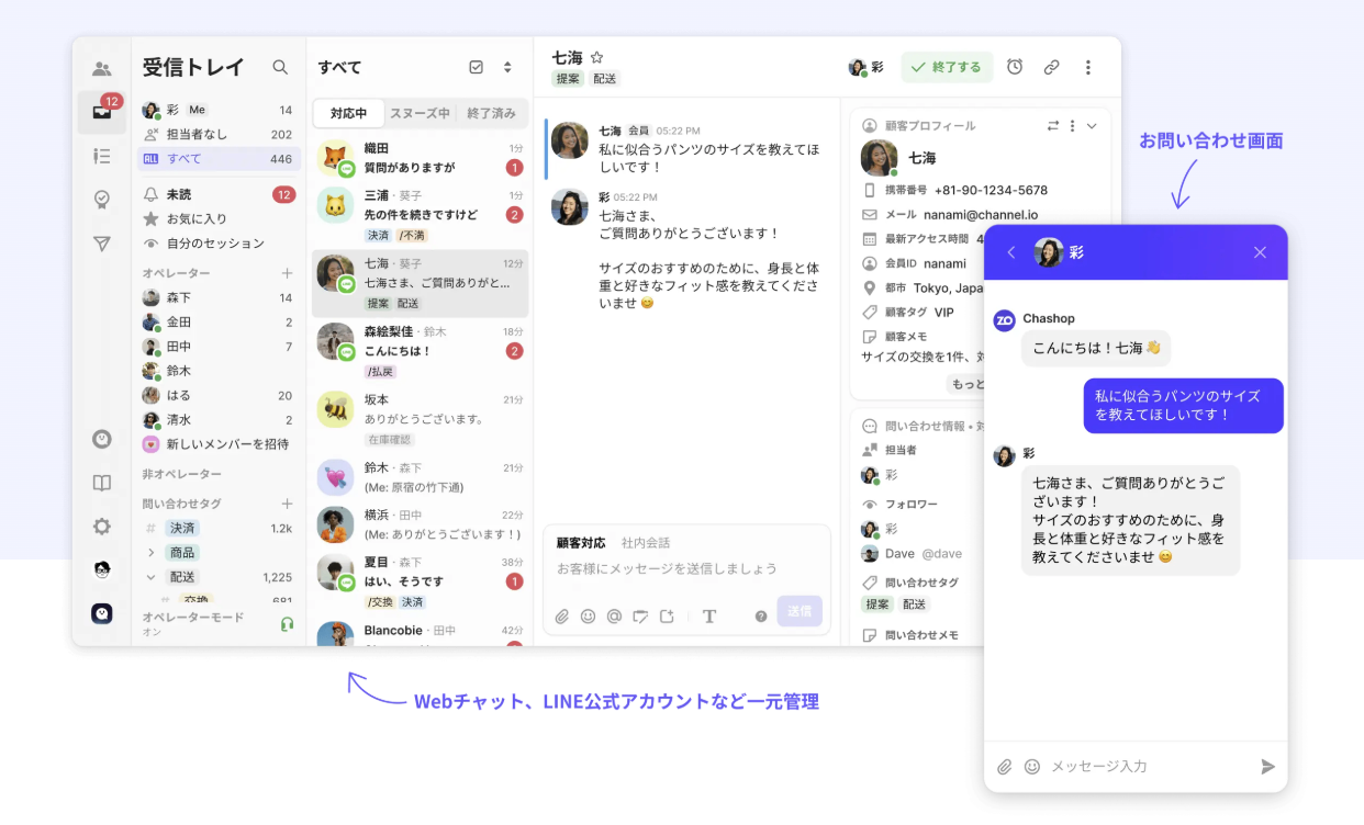 チャネルトーク紹介画像の1枚目